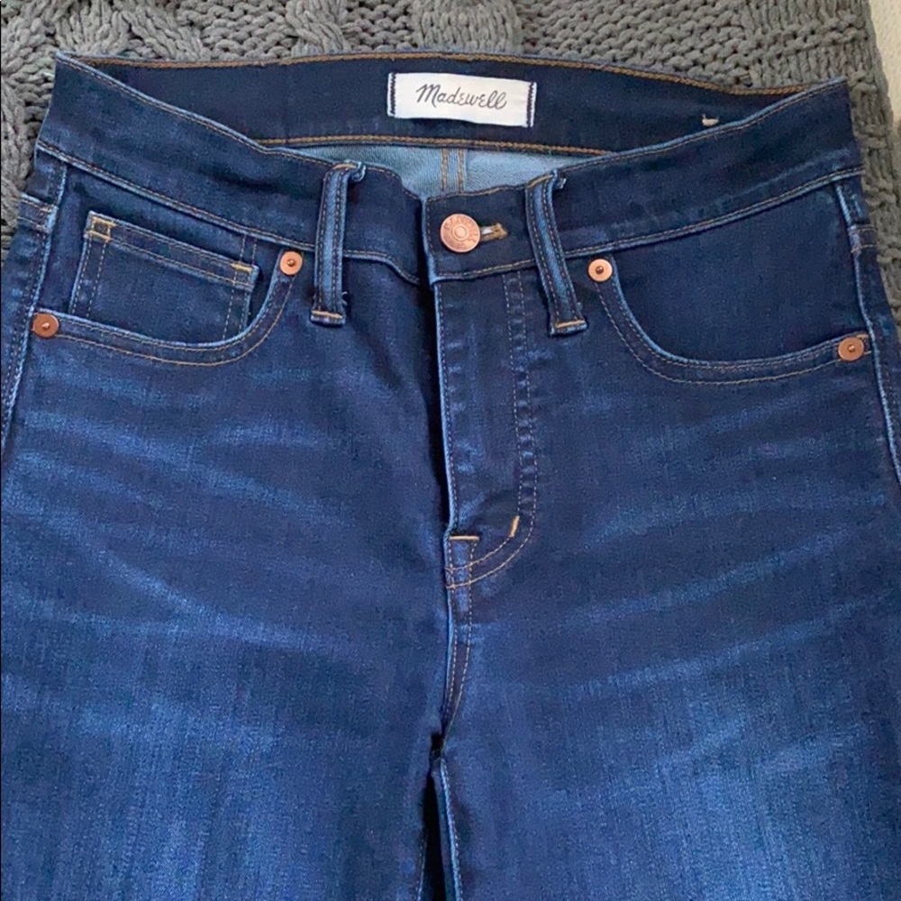 Madewell 9” High-Rise Skinny Jeans in Larkspur